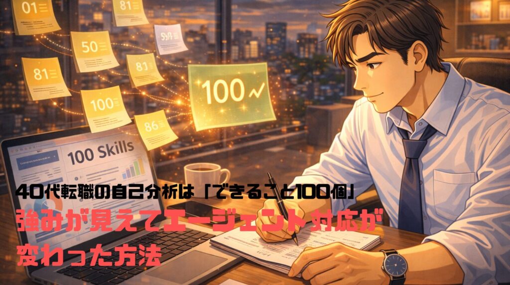 「できること100個」を書き出したらエージェントが変わった話