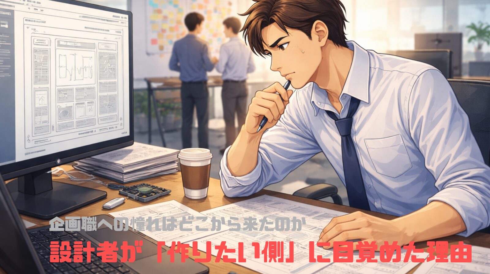 企画職への憧れはどこから来たのか——設計者が「作りたい側」に目覚めた理由