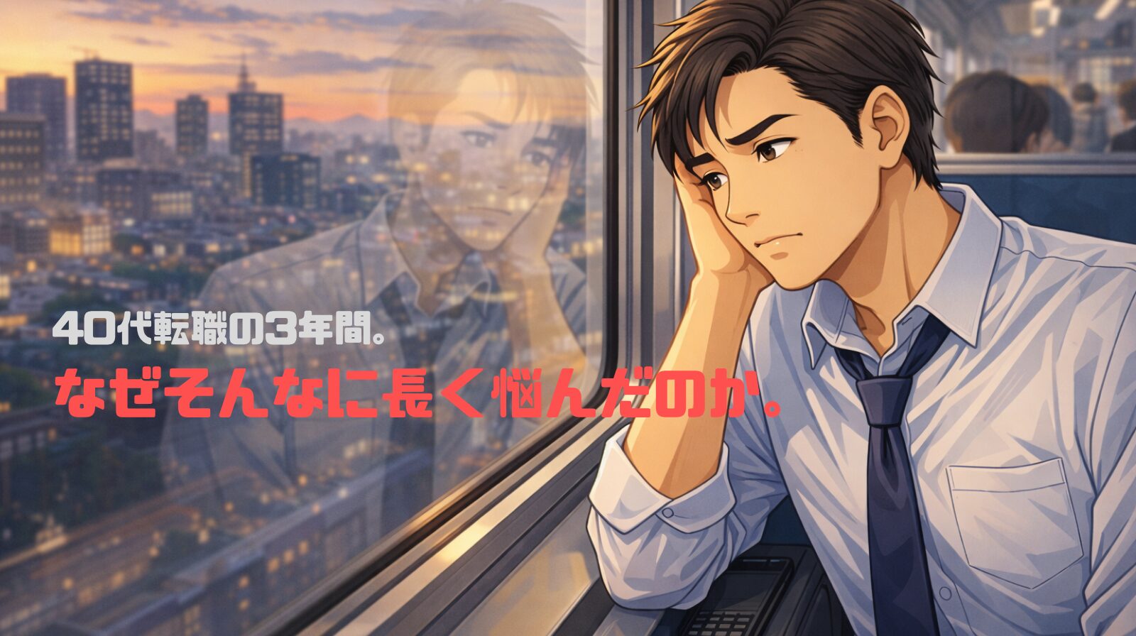 40代転職の3年間。なぜそんなに長く悩んだのか。
